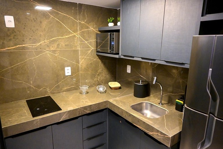 Flat beira mar do Bessa com Jacuzzi - Ozean 003