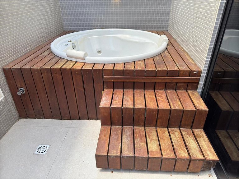 Flat beira mar do Bessa com Jacuzzi - Ozean 003