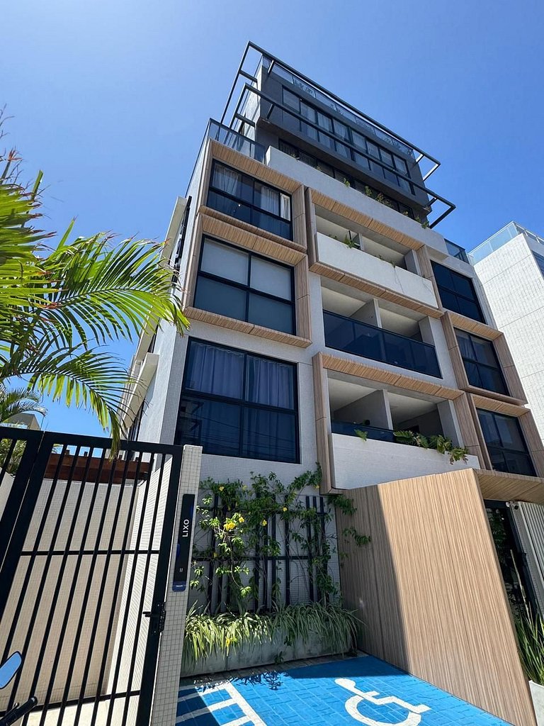 Flat beira mar do Bessa com Jacuzzi - Ozean 003