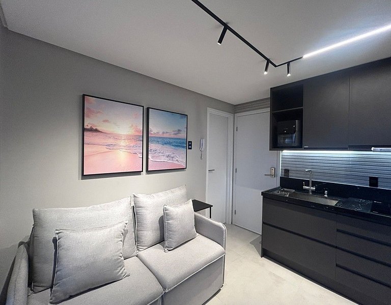 Flat beira mar do Bessa com vista mar - Ozean 404