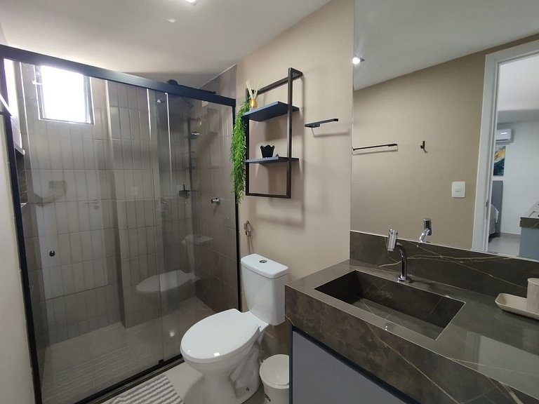 Flat beira mar do Bessa com vista mar - Ozean 408