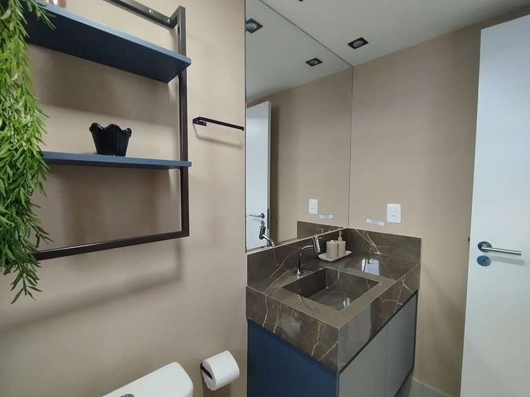 Flat beira mar do Bessa com vista mar - Ozean 408