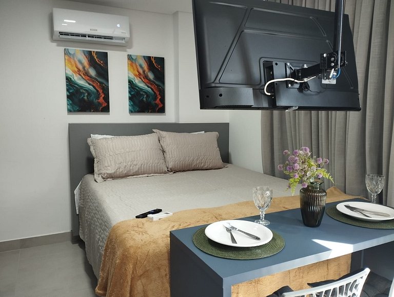 Flat beira mar do Bessa com vista mar - Ozean 408