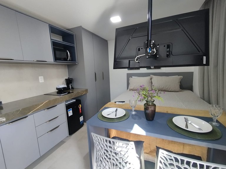 Flat beira mar do Bessa com vista mar - Ozean 408