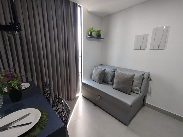 Flat beira mar do Bessa com vista mar - Ozean 408