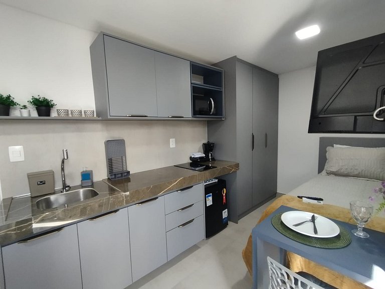 Flat beira mar do Bessa com vista mar - Ozean 408