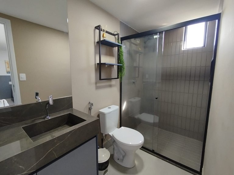 Flat beira mar do Bessa com vista mar - Ozean 410