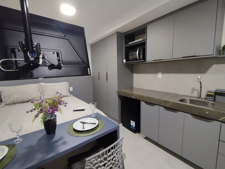 Flat beira mar do Bessa com vista mar - Ozean 410