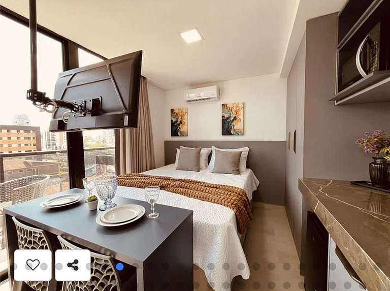 Flat beira mar do Bessa com vista mar - Ozean 410