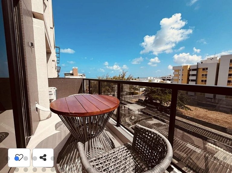 Flat beira mar do Bessa com vista mar - Ozean 410