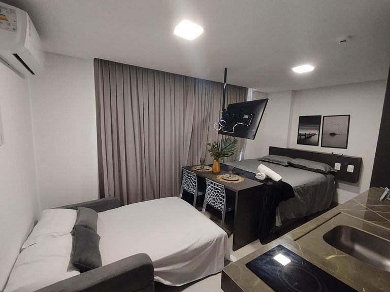 Flat beira mar do Bessa com vista mar - Ozean 506