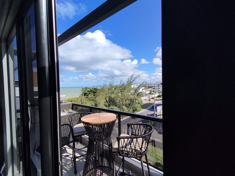 Flat beira mar do Bessa com vista mar - Ozean 404