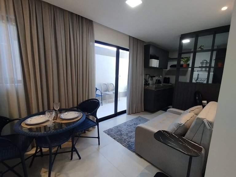 Flat beira mar do Bessa com Jacuzzi - Ozean 006