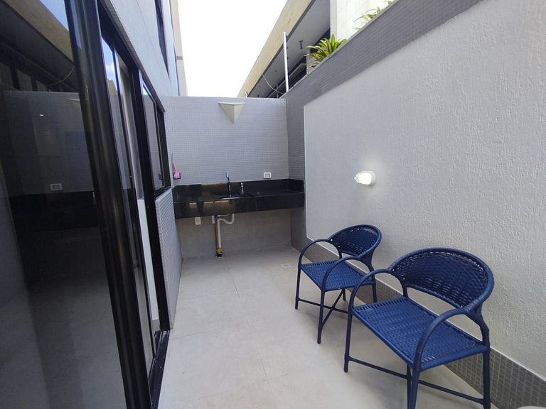 Flat beira mar do Bessa com Jacuzzi - Ozean 006