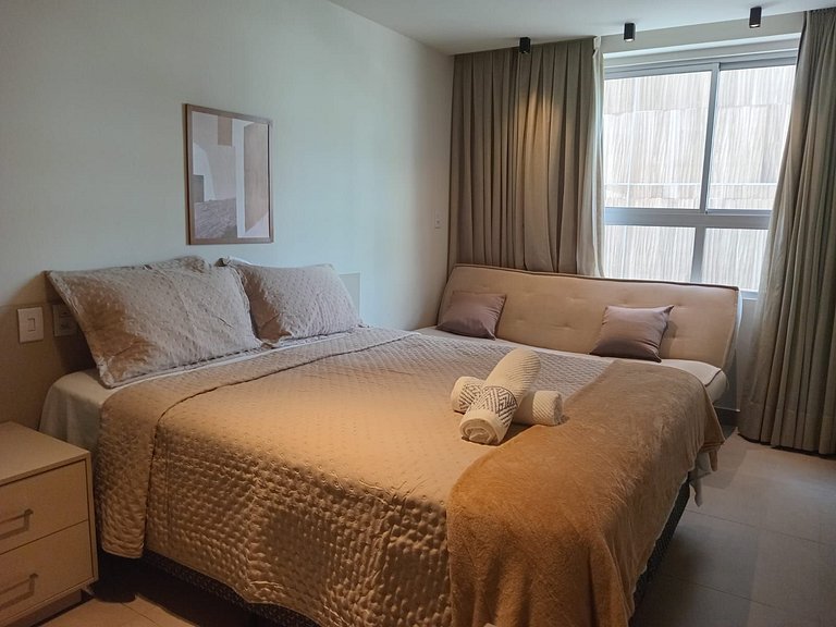 Flat na Praia de Cabo Branco - Vivendas do Mar 202