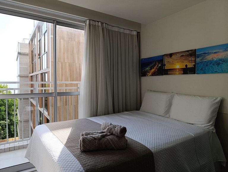 Flat na Praia de Cabo Branco - Vivendas do Mar 510