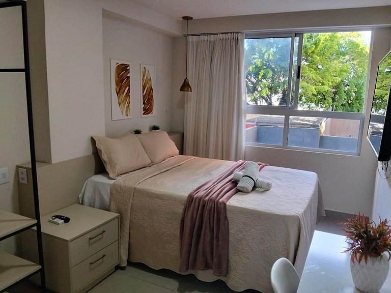 Flat na Praia de Cabo Branco - Vivendas do Mar 211