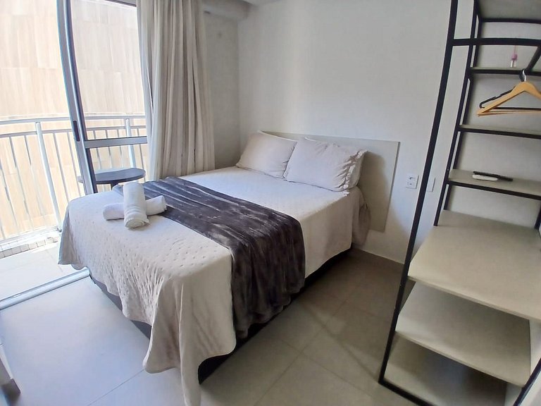 Flat na Praia de Cabo Branco - Vivendas do Mar 503